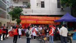 我院多科党员志愿者开展下乡义诊