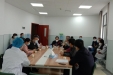 【部署落实】市卫健局专家组来到我院水东湾分院，调研我院水东湾分院抗疫后备病房的建设情况