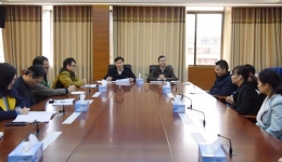 我院召开医院援助湖北省抗击新型冠状病毒感染的肺炎疫情医疗队座谈会
