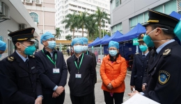 广东省卫健委督导组到我院检查指导新型冠状病毒感染的肺炎疫情防控工作