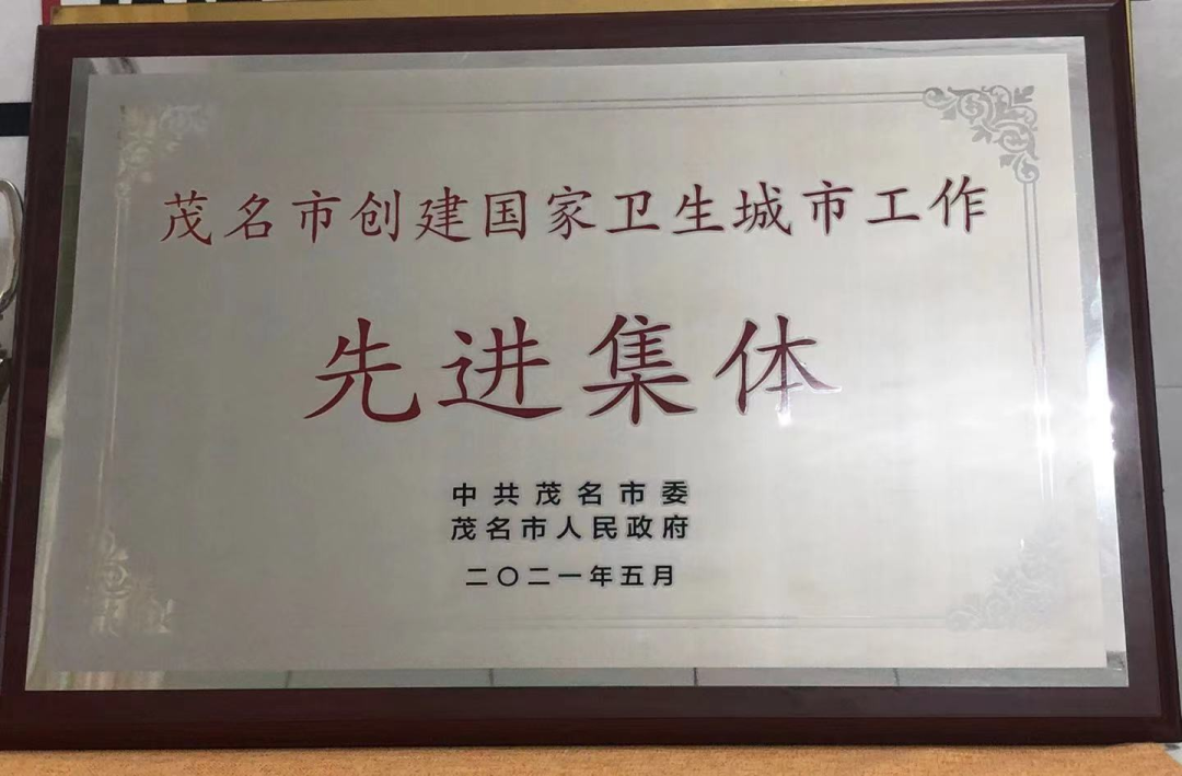 热点丨 创卫有我，巩卫有我！茂名市人民医院获表彰！
