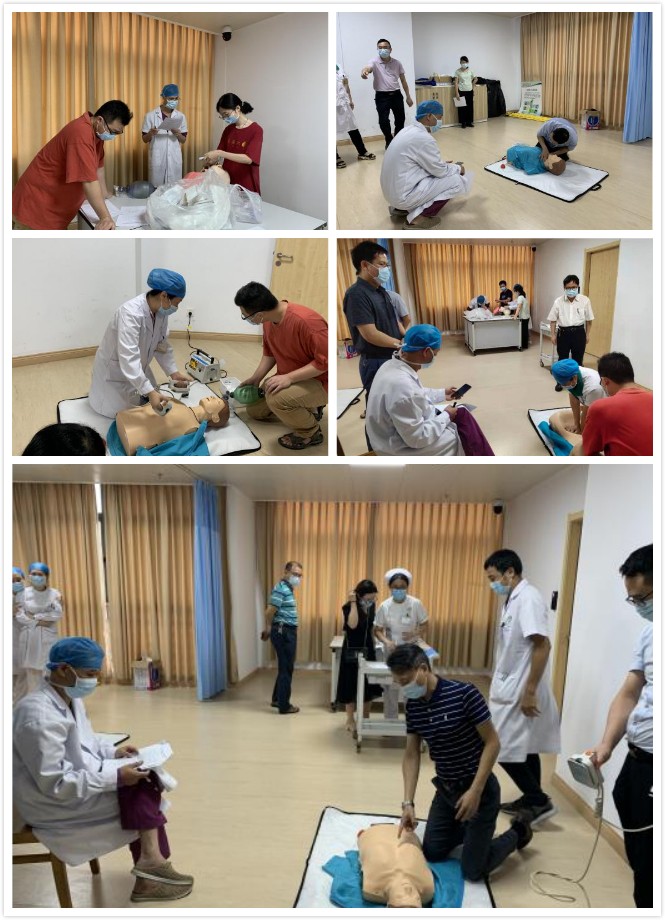 心肺复苏培训考核助力深入贯彻十八项医疗核心制度