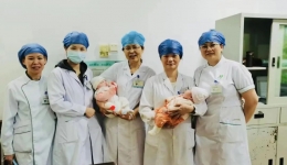 点赞“送子观音”｜试管助孕龙凤胎到茂医报喜