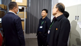 医院党委书记陈赞雄带队检查安全生产工作