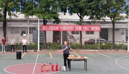 我院开展2024年消防培训演练