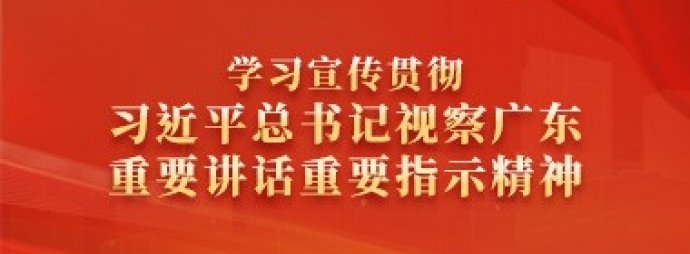 学习宣传贯彻习近平总书记视察广东重要讲话重要指示精神
